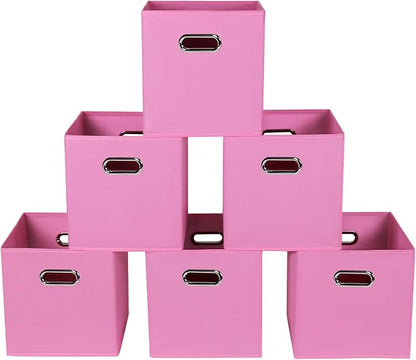 Fabric storage bins Cubes, Fabric Cube Organizer by Yunkeeper