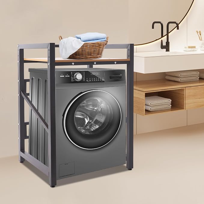 Over The Washer and Dryer Storage Shelf, Height Adjustable Washer Dryer - Image 6