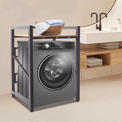 Over The Washer and Dryer Storage Shelf, Height Adjustable Washer Dryer - Image 6