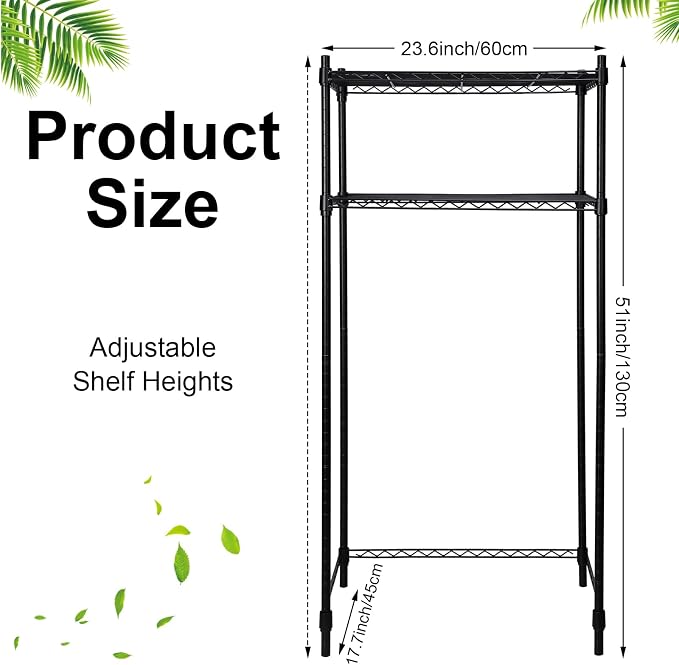 Tandefio 2 Tier Mini Fridge Stand - Image 3