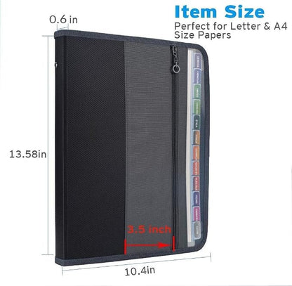 Sooez Accordion File Organizer - Image 3