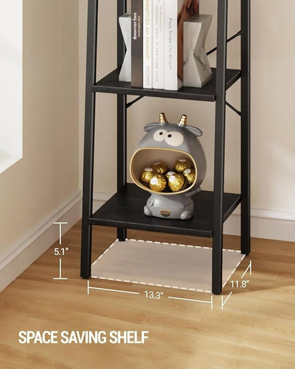Hzuaneri Ladder Shelf, Freestanding Corner Storage Shelf | Bookcase - Image 7
