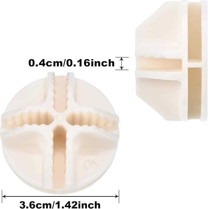 32 Pieces Cube Connectors Plastic Storage Wire Cube Organizer ABS Connectors - Image 2