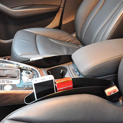 Riloer 2 Pcs Car Seat Pockets Plastic Car Console Side Organizer, Sturdy - Image 5