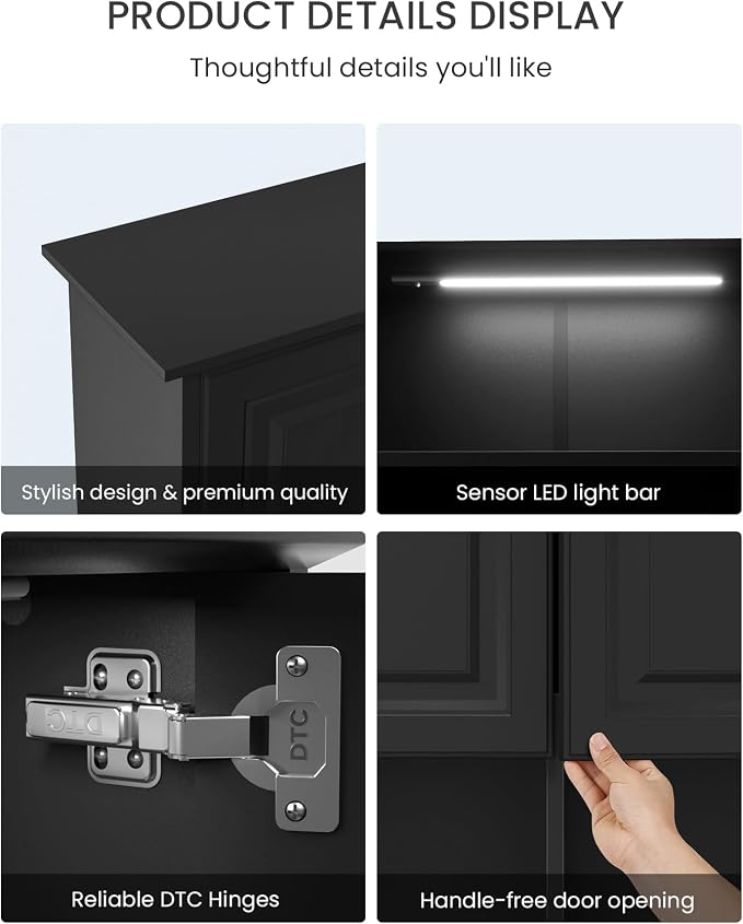 HAIOOU Bathroom Wall Cabinet - Image 8