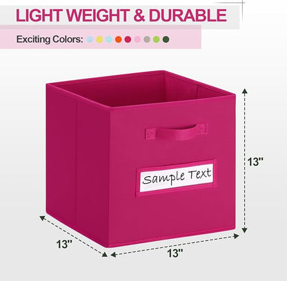 13x13 storage cube bins Foldable Fabric storage cubes - Image 2