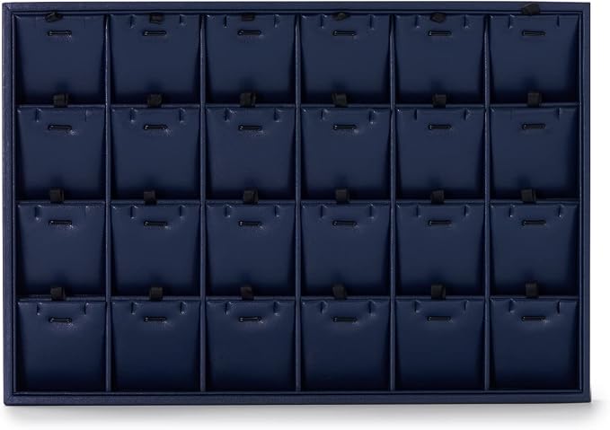 Oirlv Stackable 24 Gird Necklace Organizer Tray - Image 4