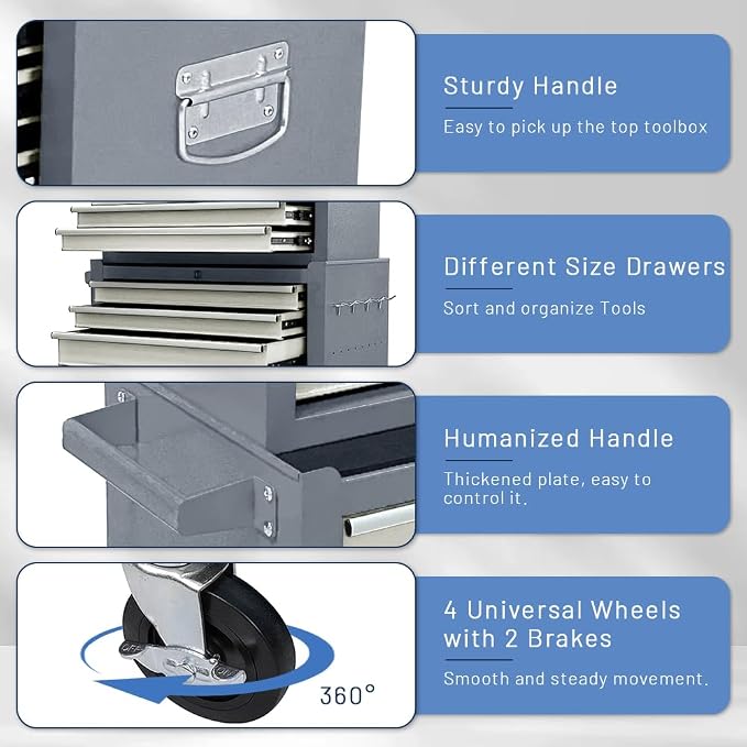13-Drawer Rolling Tool Chest - Image 5
