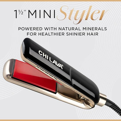 CHI Lava MiniStyler & CHI 44 Iron Guard Gift Duo, Ceramic Hair Straightener - Image 4