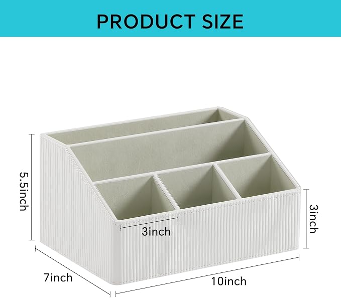 Remote Control Holder with 5 Compartments - Image 7