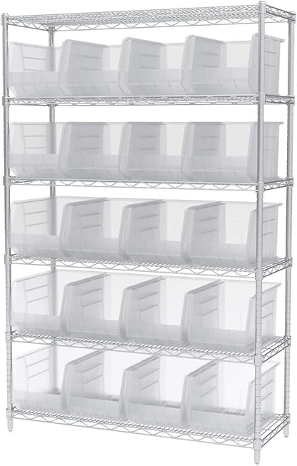 Akro-Mils 30260 AkroBins Plastic Storage Bins, Space-Saving Stackable Bins - Image 8