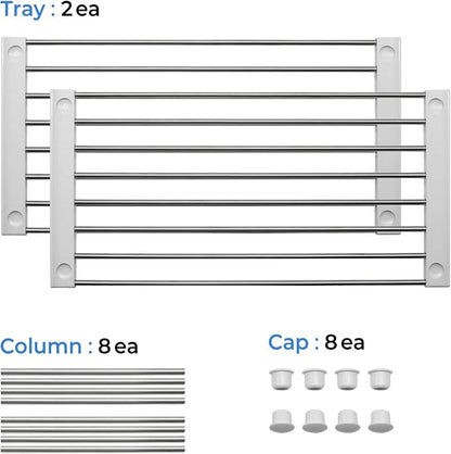 carrotez Cabinet Organizer Shelf, Kitchen Cabinet Organizers and Storage - Image 9