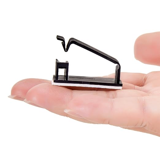 50Pcs Self Adhesive Cable Management Clips, Cable Organizers Wire Clips Cord - Image 3