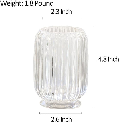 Crystal Makeup Brush holder Organizer, Vintage Make Up Brush Cup Pen Pencil - Image 2