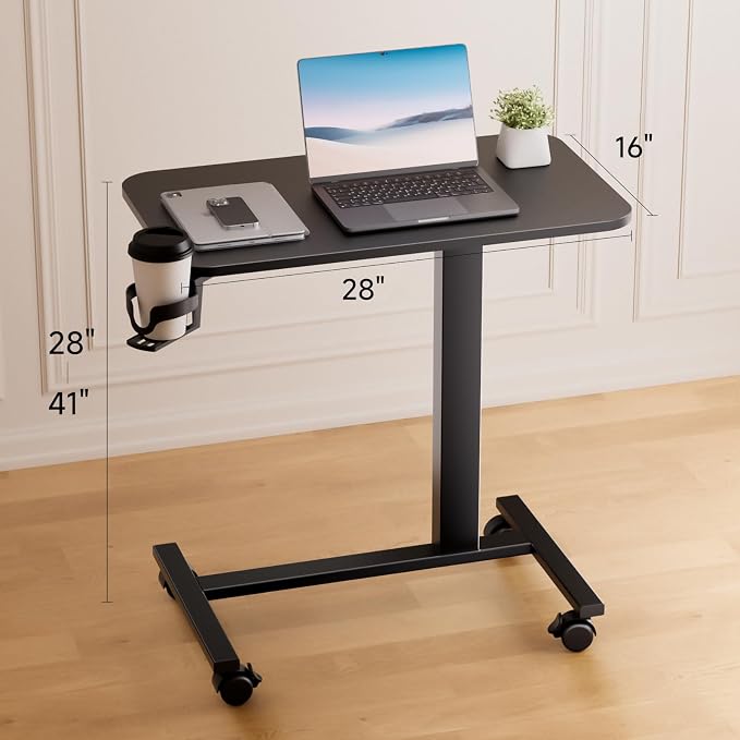 COMHOMA Adjustable Overbed Bedside Table - Image 3