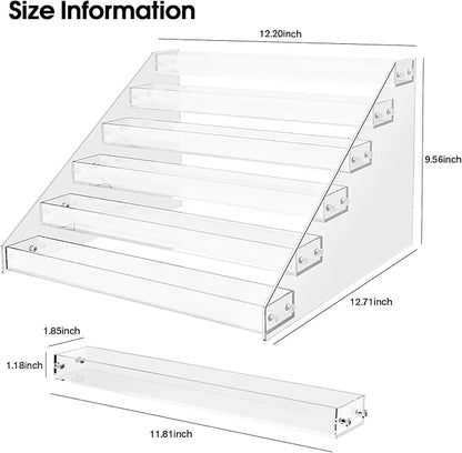 Acrylic Display Shelf, Risers Display Stands, Perfume Organizer, Cupcake Stand - Image 2