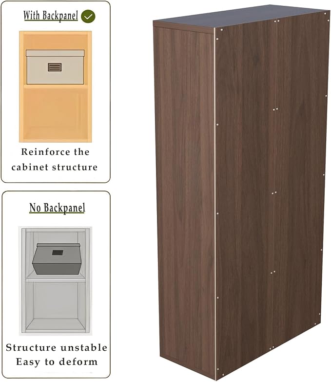 8-Cube Storage Shelf Bookcase - Image 6