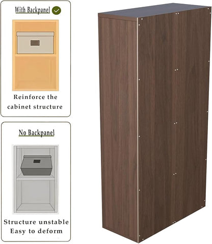 8-Cube Storage Shelf Bookcase - Image 6