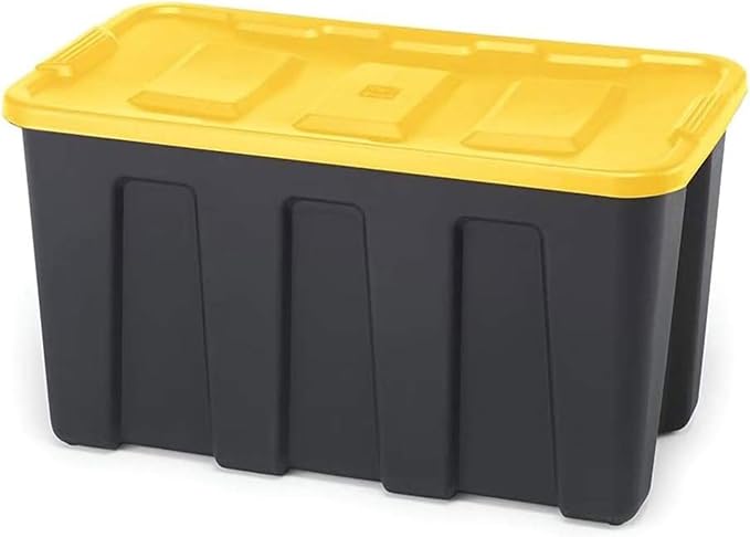 HOMZ 4-Pack Durabilt Tote, Heavy Duty Plastic Storage Bins - Image 9
