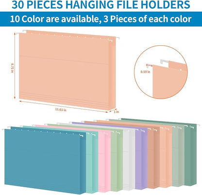 30 Pack Hanging File Folders, Letter Size - Image 3