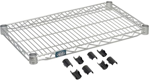 Nexel Additional Wire Shelf for Wire Shelving Units, 600-800 lb Capacity by Nexel