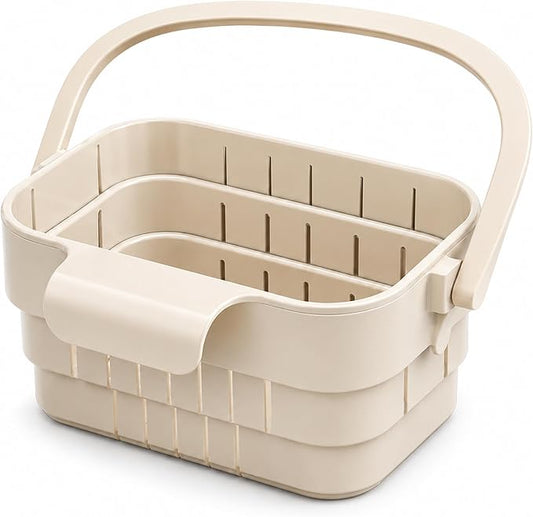 Foldable Hanging Kitchen Sink Drain Basket-Hanging Colander, Space Saving Food by Povtav