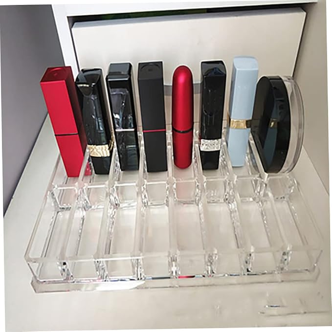 1PC Acrylic Eyeshadow Makeup Organizer 16 Space Cosmetic Storage Container - Image 7