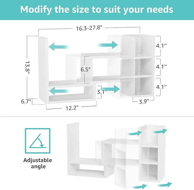 NUTIKAS Desk Shelves Desktop Organizer Shlef - Image 2