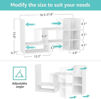 NUTIKAS Desk Shelves Desktop Organizer Shlef - Image 2
