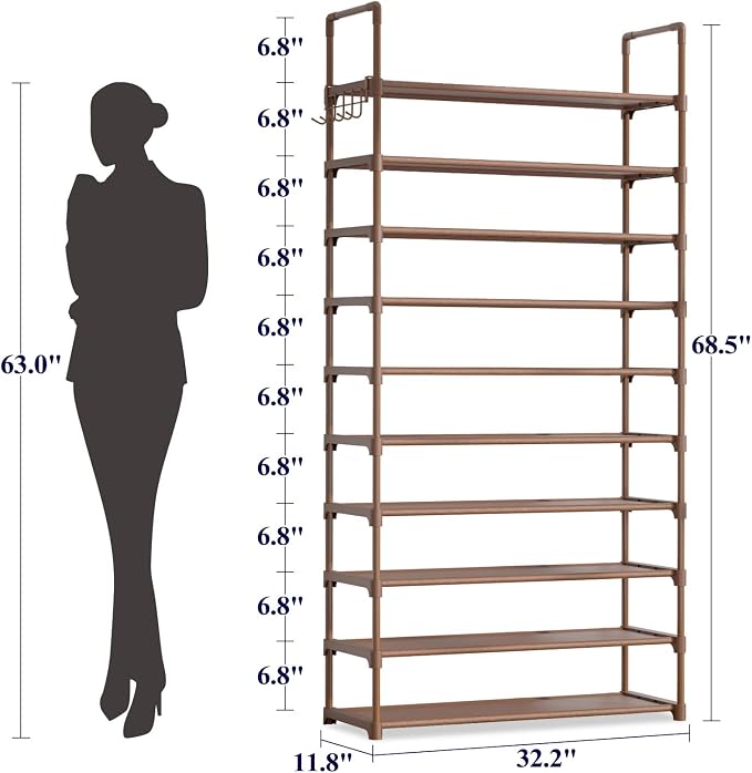 Kitsure Shoe Rack for Closet - Image 2