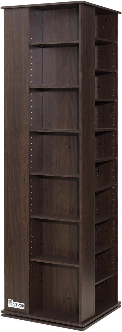 VEVOR Media Storage Cabinet, CD Rack Tower, 34 Compartments Rotating Media - Image 9