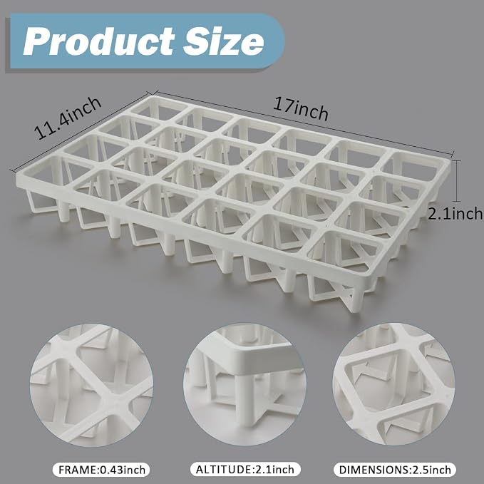 RooTrimmer 5 Pack Planting Pots Moving Trays - Image 3