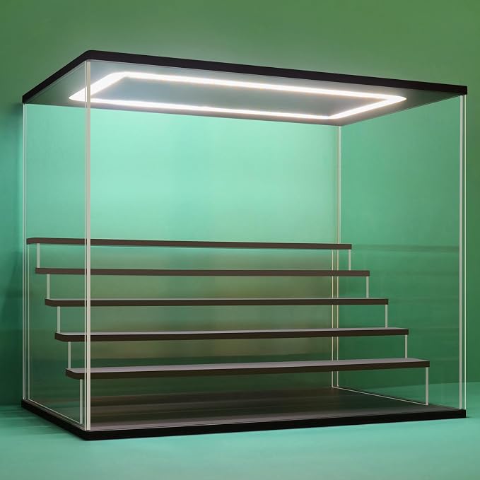 NONEMEY Clear Acrylic Display Case Stand by NONEMEY