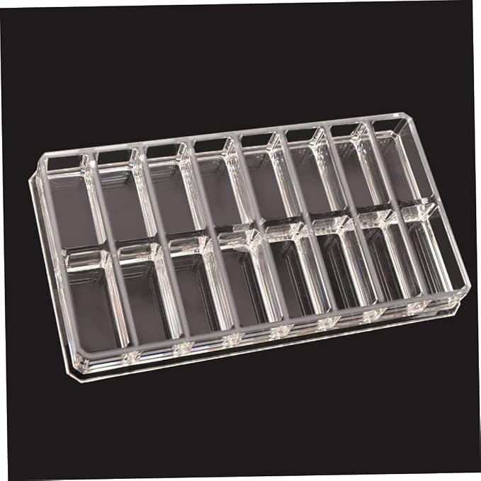 1PC Acrylic Eyeshadow Makeup Organizer 16 Space Cosmetic Storage Container - Image 4