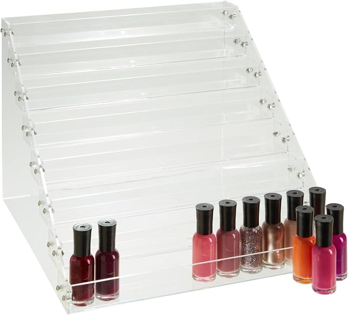 Okuna Outpost 8-Tier Acrylic Nail Polish Rack - Image 9