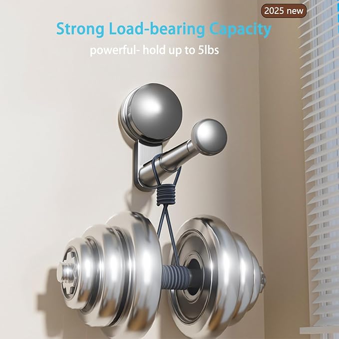 Hanger Organizer Stacker, 2 Pack Suction Cup Self-Adhesive Extendable Garment - Image 5