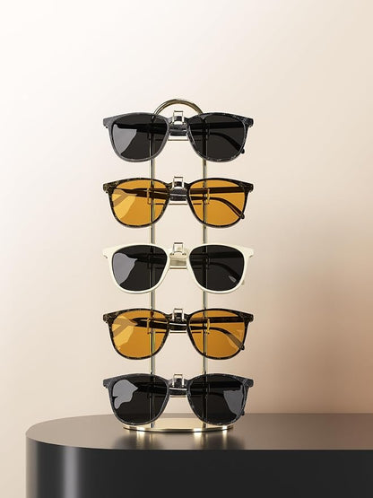 5 Tier Sunglass Organizer Holder, Sunglasses Tabletop Display Stand - Image 4