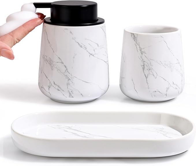 BosilunLife Bathroom Accessories Set 3 pcs by BosilunLife