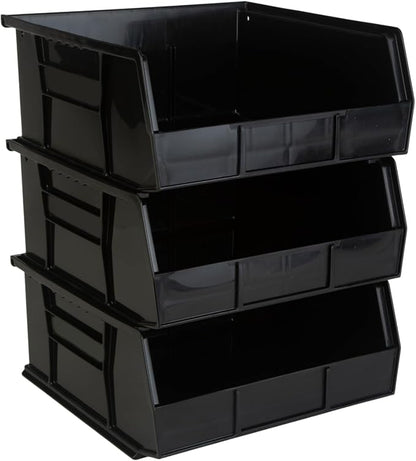 HE HUDSON EXCHANGE 11" x 11" x 5" Plastic Stackable Storage Bin by HudsonExchange