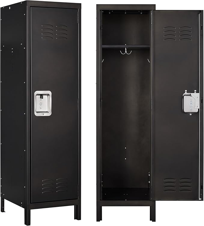 Metal Storage Locker, Lockable Employees Metal Locker by Anxxsu
