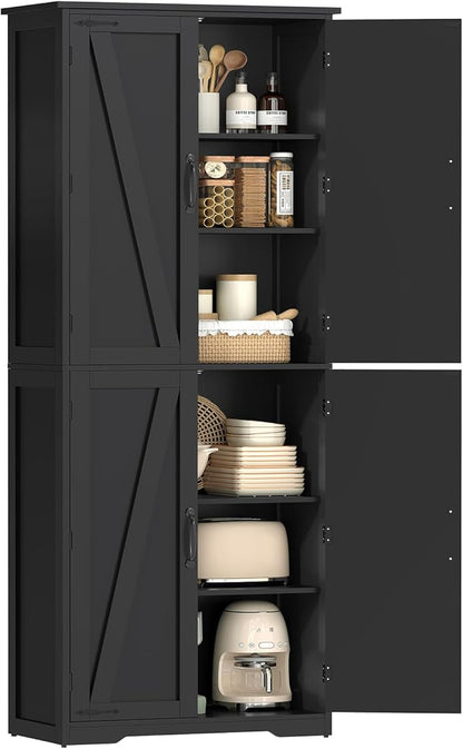 TEENFON Tall Storage Cabinet, Kitchen Cabinet - Image 8