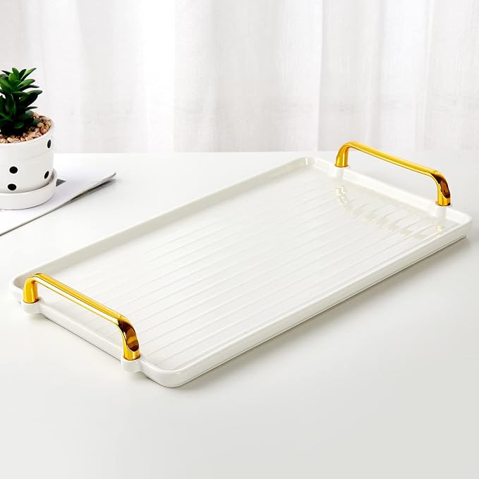 DUJUST Porcelain Serving Tray by DUJUST