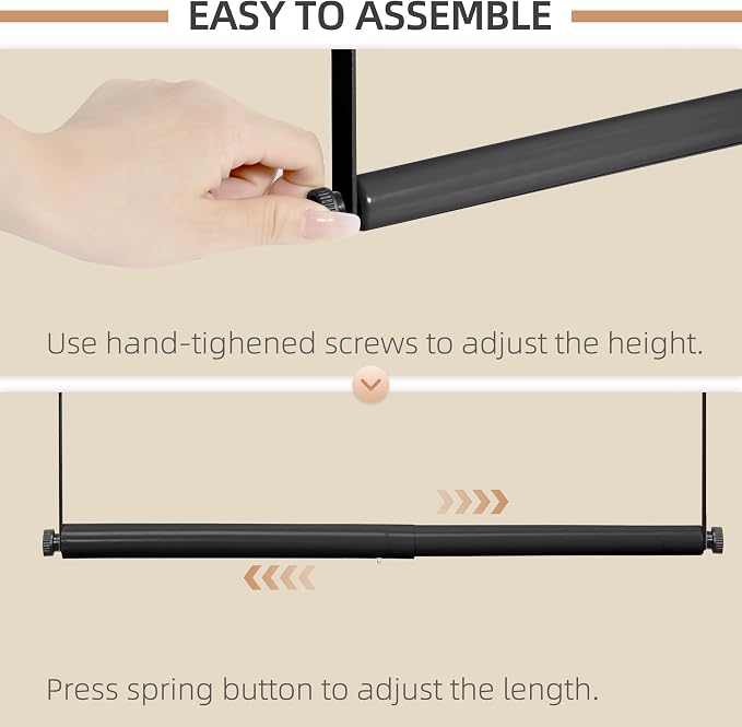 STORAGE MANIAC Adjustable Closet Rod - Image 5
