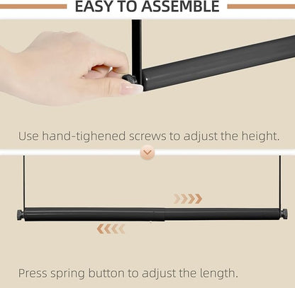 STORAGE MANIAC Adjustable Closet Rod - Image 5