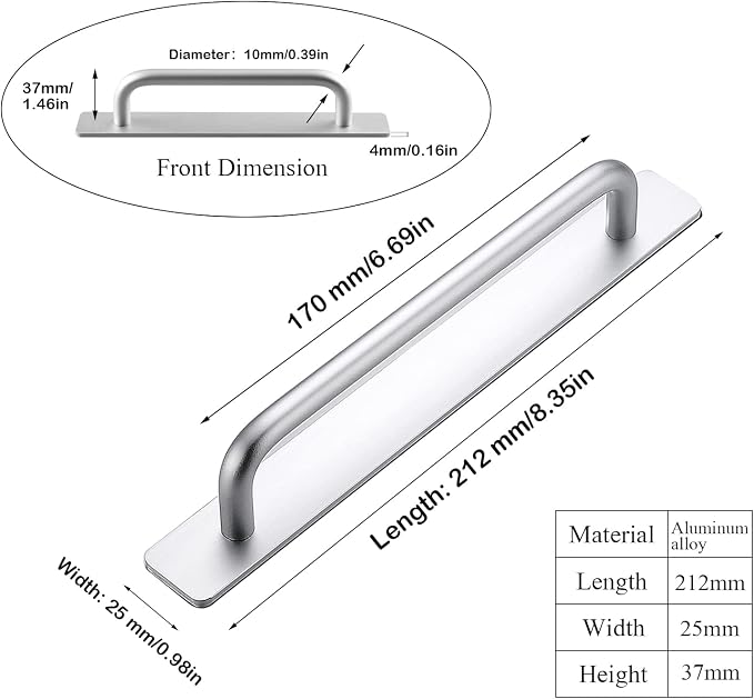 Self-Stick Instant Cabinet Handles - Image 2