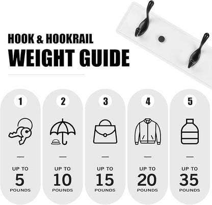 Wooden Coat Rack, Wall-Mounted Organizer - Image 3