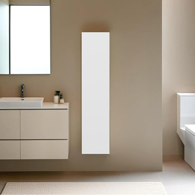 Tuhome Tall Wall Cabinet, 43.3" High Slim One Door Storage - Image 7