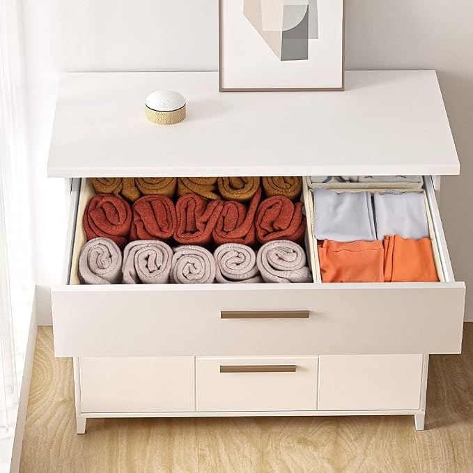 Criusia Drawer Organizer Clothes 12 Pack, Dresser Organizer - Image 6