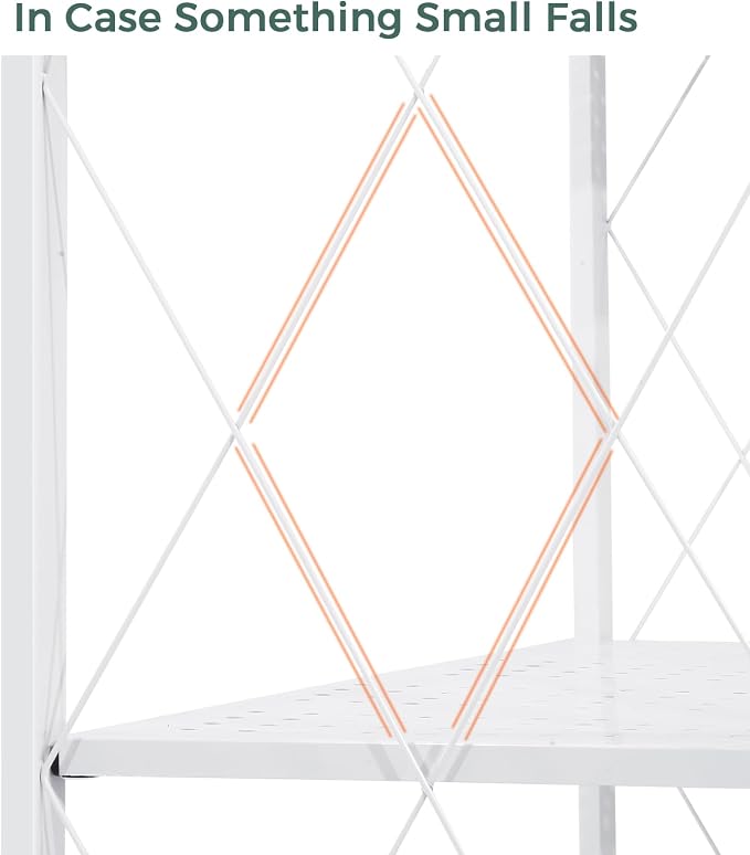 DEANIC 5-Shelf Folding Bookcase - Image 8