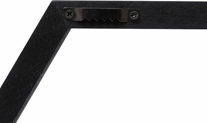 Hexagon Floating Shelves Honeycomb Wall Mounted Wood Farmhouse Storage - Image 7